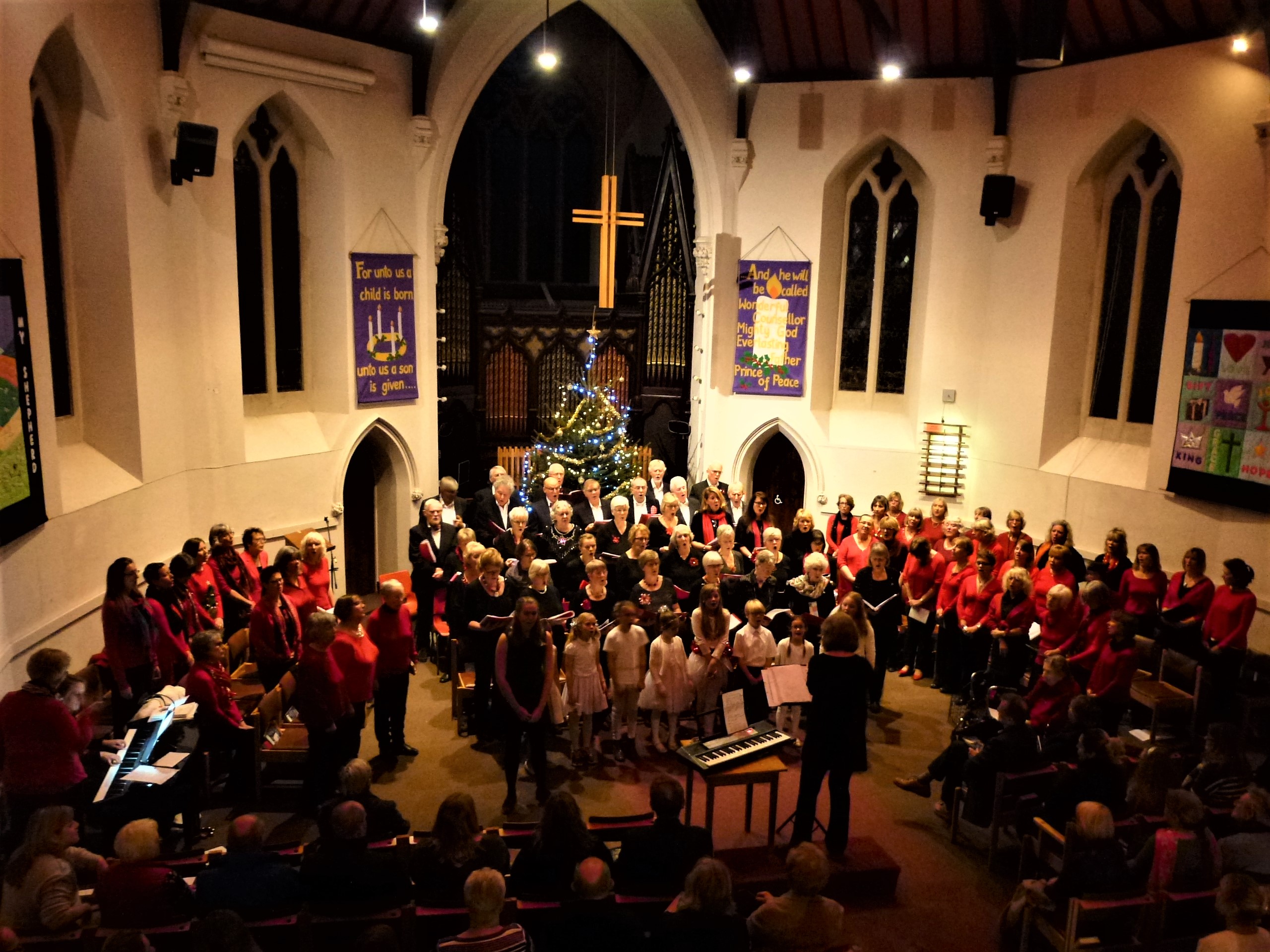 Viva!, Heart & Soul and Skylarks sing in the Christmas Concert at the United Church, 2017