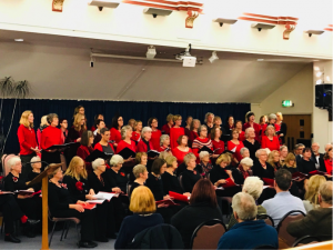 Viva and Heart & Soul singing at Christmas Concert